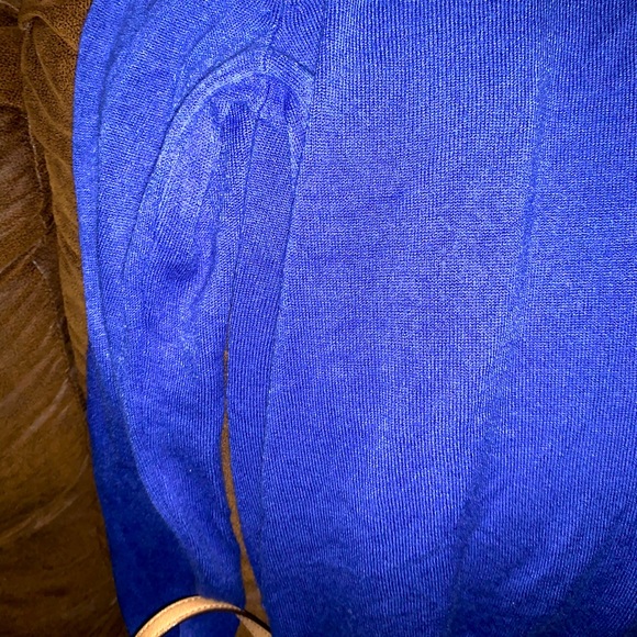 Debbie Morgan Blue or Purple Sz M Soft Cardigan - Picture 11 of 14